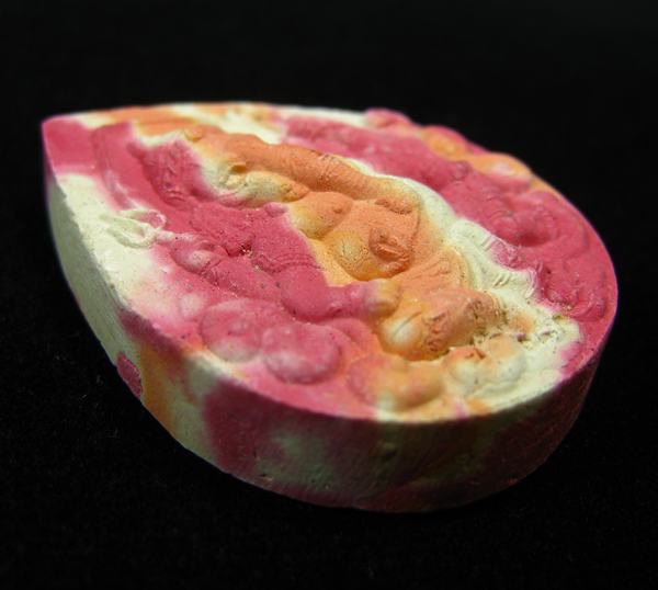 พระพิฆเณศวร์ เนื้อผงเบญจรงค์ หลวงปู่หมุนปลุกเสก ออกวัดซับลำใย จ.ลพบุรี ปี 2543 (15)