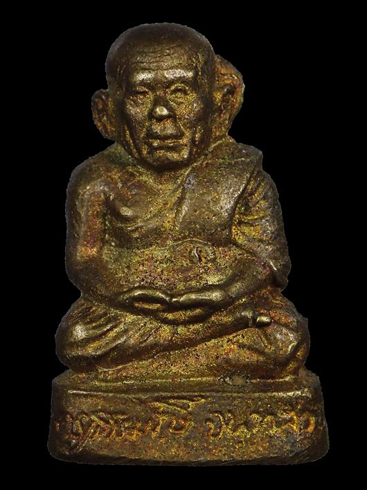 รูปหล่อ มหาเศรษฐี หลวงปู่ธรรมรังษี วัดพระพุทธบาทเขาพนมดิน