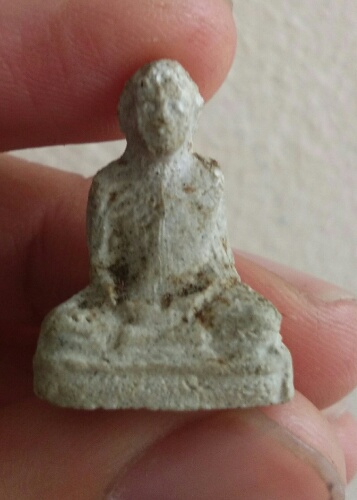 รูปเหมือนท่านเจ้าคุณนร ปี13 เนื้อผง ก้นดอกจันทร์ วัดเทพศิรินทร์ กทม  พร้อมบัตรเพื่อนบ้าน