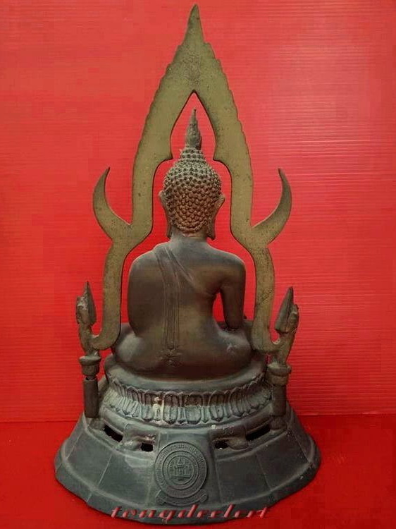 พระพุทธชินราชบูชา สำนักพุทธเนรมิตประทีป เนื้อทองผสม ซุ้มถอดได้ ฐานฉลุ สวยมากค่ะ