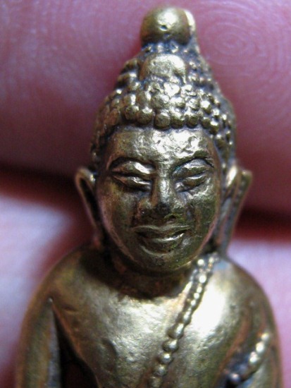 พระกริ่งโสฬส มปร.เนื้อทองเหลือง ปี2515 วัดราชประดิษฐ์ กรุงเทพฯ หลวงปู่ทิม ปลุกเสก สภาพพอสวย