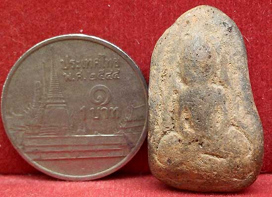 *พระกรุวัดจุฬามณี พิษณุโลก พิมพ์พุทธชินราชซุ้มขีด เนื้อผ่านเขียว*