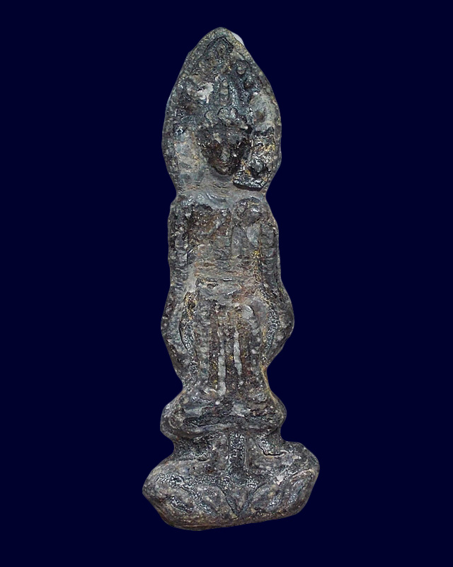 พระเชียงแสน ยืนเปิดโลก ชินตะกั่ว 1