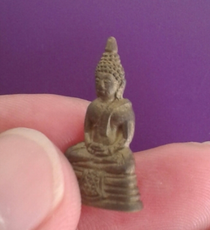 ((เคาะเดียวแดง)) พระกริ่งเล็ก หลวงพ่อโสธร ปี 2533