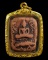 พระขี่เม่น บัวชั้นเดียว หลวงพ่อปาน วัดบางนมโค จ.อยุธยา 2460 พระเด้ง ยันต์เด้ง+เลี่ยมทอง