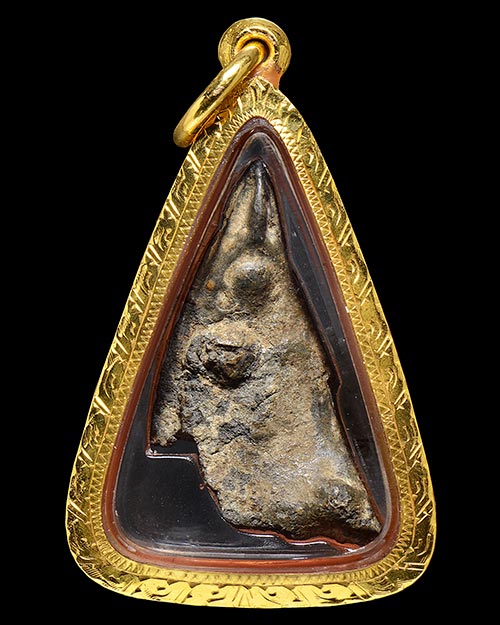 พระกรุเนื้อชิน ไม่ทราบที่+เลี่ยมทองครับ