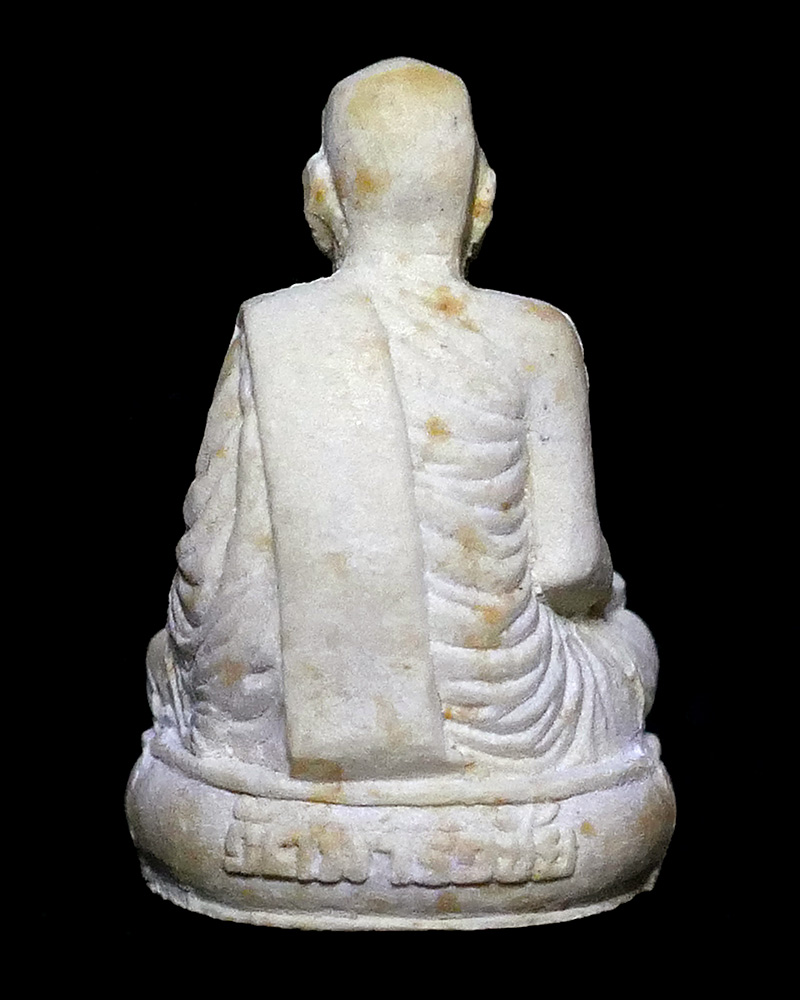รูปเหมือนหลวงปู่มี วัดมารวิชัย เนื้อผงผสมแป้งเสก รุ่นยอดขุนพล ปี ๒๕๓๙