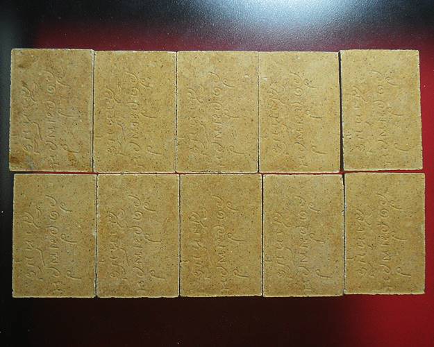  กวางเล็ก รุ่น2เนื้อผงไม่เคลือบ หลวงพ่อจรัญ วัดอัมพวัน สิงห์บุรี ออกวัดบางพาน10องค์เคาะเดียว