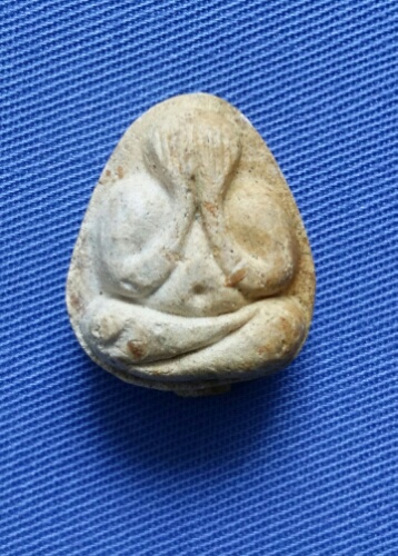 ปิดตาหลวงปู่โต้ะ วัดลาดปลาเค้า ปี21. เนื้อผง  เคาะเดียว 5