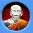 เหรียญเนื้อเงินลงยาสีแดงหลวงปู่คำพุ วัดกุดชมภู อุบลราชธานี