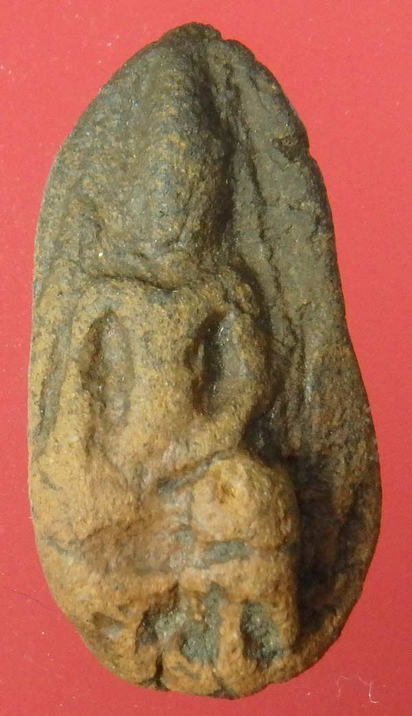 พระนางพญาฐานขีด เนื้อดิน สุโขทัย