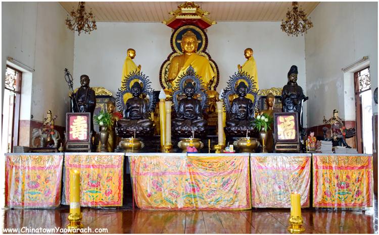 เหรียญที่ระลึกเปิดป้ายศาลาโผ้วเต็กตึ๊ง วัดกุศลสมาคร กรุงเทพ ปี 2526 เนื้ออัลปาก้า