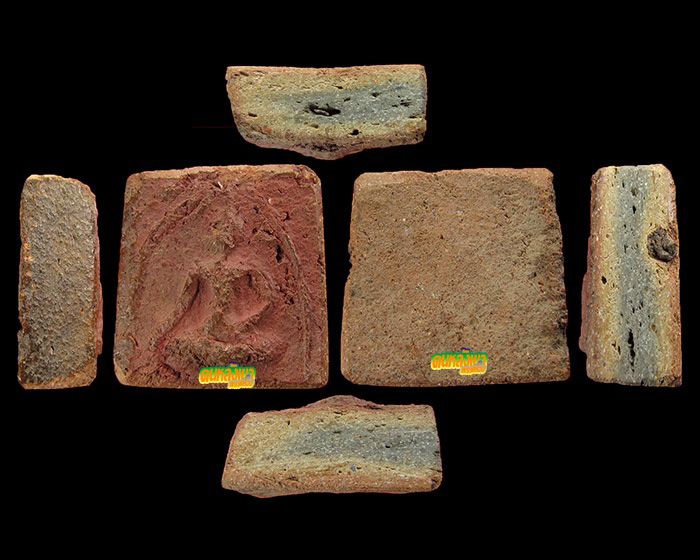 พระเจ้าสิบชาติ กรุวัดกระชาย อยุธยา พิมพ์ปางมารวิชัย ตัดเดี่ยว