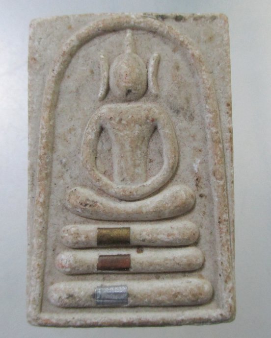 ๒๐ พระสมเด็จหลวงปู่ชอบ วัดสว่างอารมณ์ จ สุพรรณบุรี ฝังตะกรุด