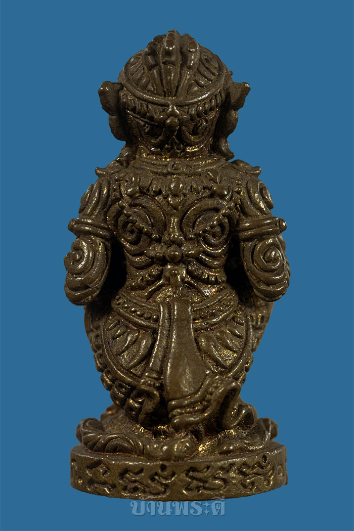 หนุมานมหาปราบ หลวงพ่อสาคร เนื้อชนวน ก้นอุดผง ตอกเลข ๒๗๙ พร้อมกล่องเดิม รับประกันแท้ตลอดชีพ 