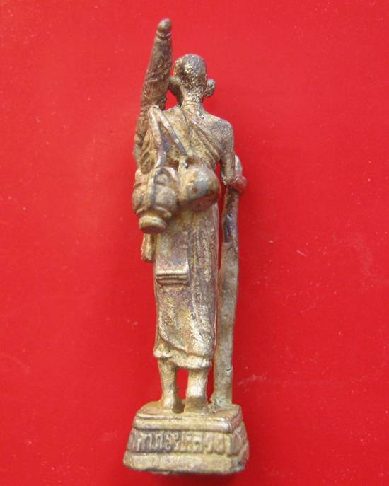 พระสีวลีมหาลาภ รุ่น ญสส เนื้อเงิน หลวงพ่อเกษม เขมโก ปี 2533 กล่องเดิมหายากคะ 