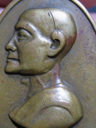 เหรียญหันข้างเล็กท่านเจ้าคุณนรฯ ปี 2513 เนื้อทองแดง วัดเทพศิรินทร์ กรุงเทพฯ