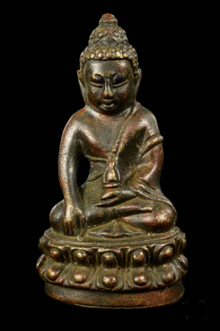 พระกริ่งจักรพรรดิ์ชัยวรมันสัมฤทธิ์โชค(หลวงปู่สรวง เทวดาเล่นดิน)พิธีไหว้ครู ปี32