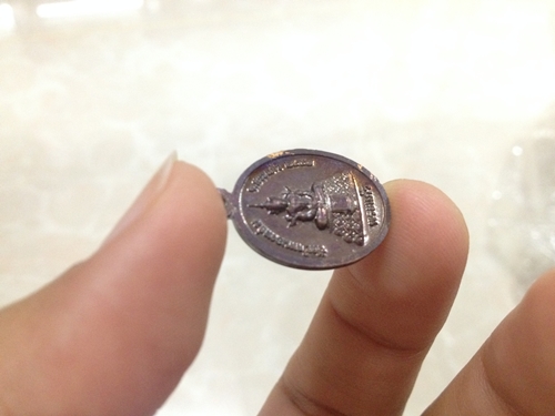 เม็ดแตงหลังพระแก้ว ทองแดงรมดำ วัดป่าหนองหล่ม