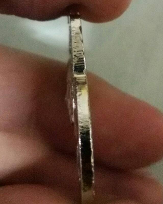 หลวงพ่อทวดรุ่นใต้ร่มเย็น ชุบนิเกิ้ล