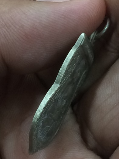 เหรียญพุทธซ้อน หลวงปู่ทวด วัดช้างให้ ปี09 เนื้ออัลปาก้าเปลือย (ช้อนส่อม)