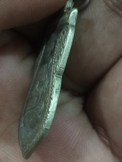 เหรียญพุทธซ้อน หลวงปู่ทวด วัดช้างให้ ปี09 เนื้ออัลปาก้าเปลือย (ช้อนส่อม)