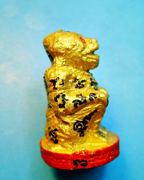 หนุมานชมภูนุช หลวงปู่หมุน ปลุกเสก รุ่นพระเจ้าห้าพระองค์ 5พิธีใหญ่ 2543 ทาทองฐานแดงตะกรุดทองคำ