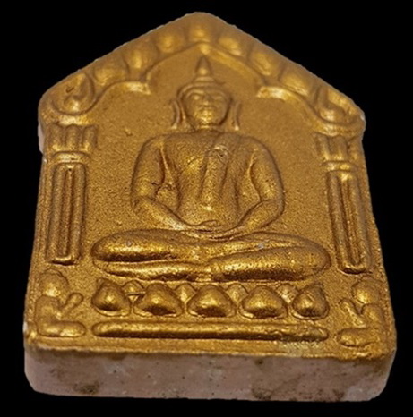 ขุนแผนผ้าป่าปี 46 ผงพรายกุมารเนื้อว่านสบู่เลือดหลังตะกรุดเงินคู่ บล็อคแรก องค์2