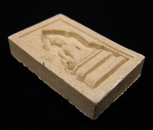 พระสมเด็จพิมพ์แหวกม่าน หลังพระแม่ธรณีบีบมวยผม ปี 2543 ออกวัดซับลำใย หลวงปู่หมุนปลุกเสก (13)