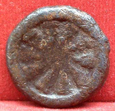 *พระกรุวัดสุวรรณฯ อ่างทอง พิมพ์งบน้ำอ้อย เนื้อชินตะกั่วสนิมแดง*