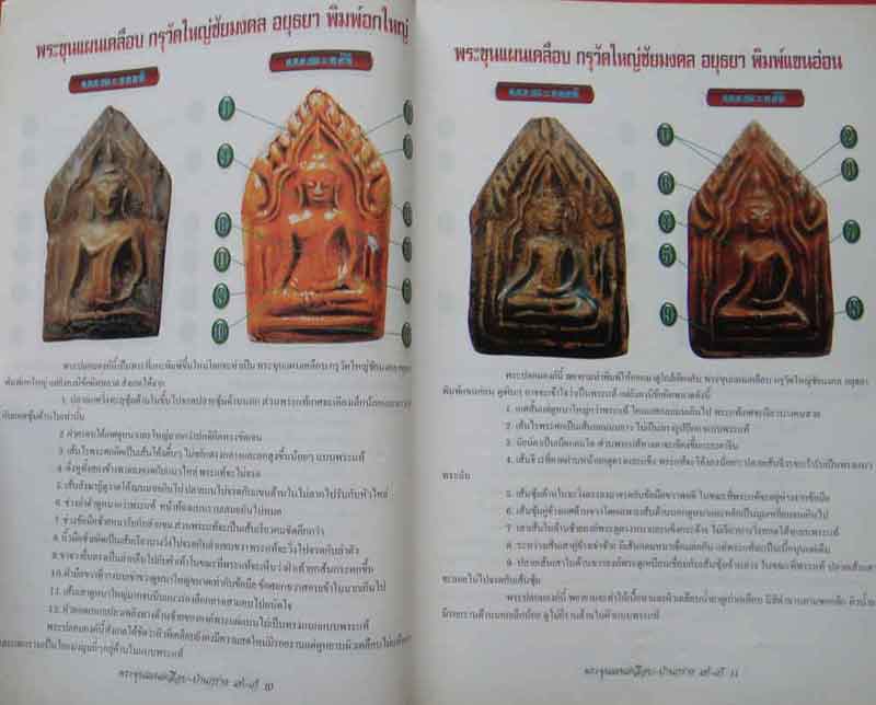 หนังสือ ข้อเปรียบเทียบพระขุนแผนเคลือบ-บ้านกร่างแท้-เก๊