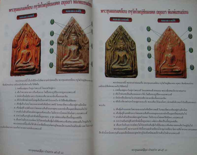 หนังสือ ข้อเปรียบเทียบพระขุนแผนเคลือบ-บ้านกร่างแท้-เก๊