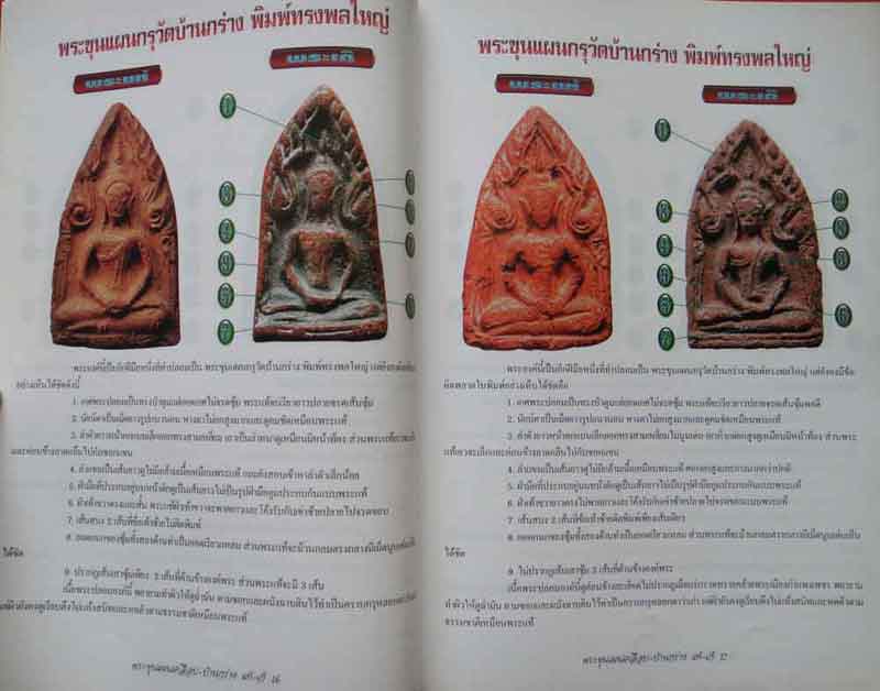 หนังสือ ข้อเปรียบเทียบพระขุนแผนเคลือบ-บ้านกร่างแท้-เก๊