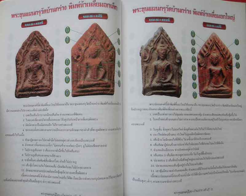 หนังสือ ข้อเปรียบเทียบพระขุนแผนเคลือบ-บ้านกร่างแท้-เก๊