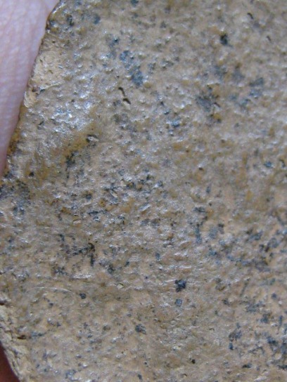 พระกลีบบัว เนื้อดิน กรุวัดลิงขบ(บวรมงคล) กรุงเทพฯ  