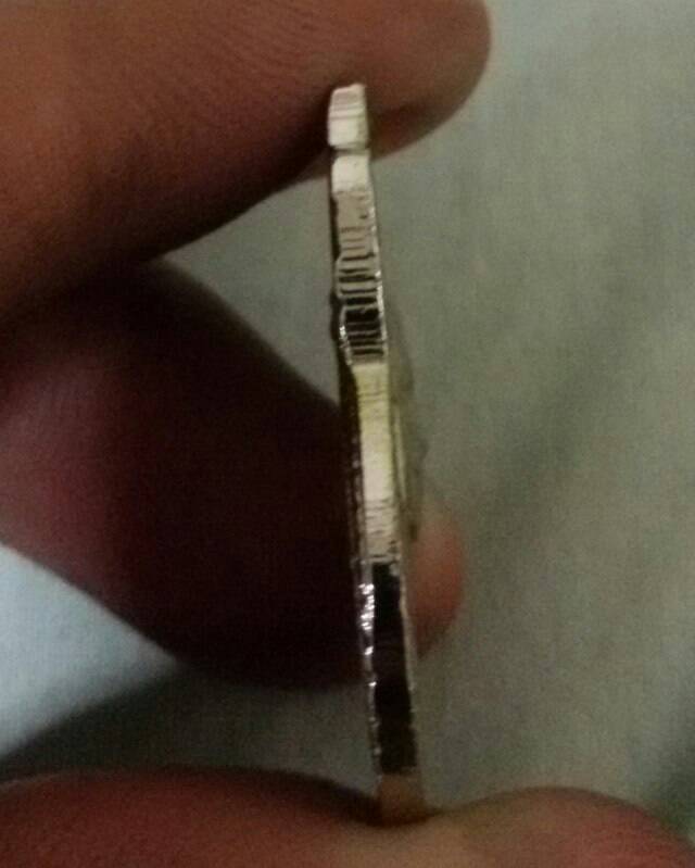 หลวงพ่อทวดรุ่นใต้ร่มเย็น ชุบนิเกิ้ล บล็อคกษาปณ์