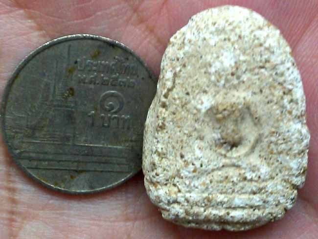 *พระกรุวัดใหม่ปากบาง อยุธยา พิมพ์เล็บมือ สมาธิ ฐาน ๓ ชั้น*