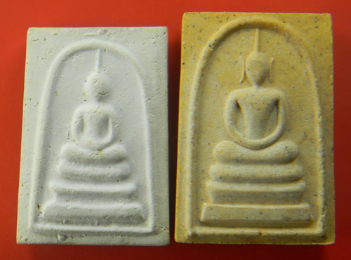 เคาะแรกแดง...พระสมเด็จบรรจุพระสารีริกธาตุ ๒๕๓๑ + พิมพ์ประธานหูบายศรี เนื้อผงมะลิ...วัดอินทรวิหาร กทม