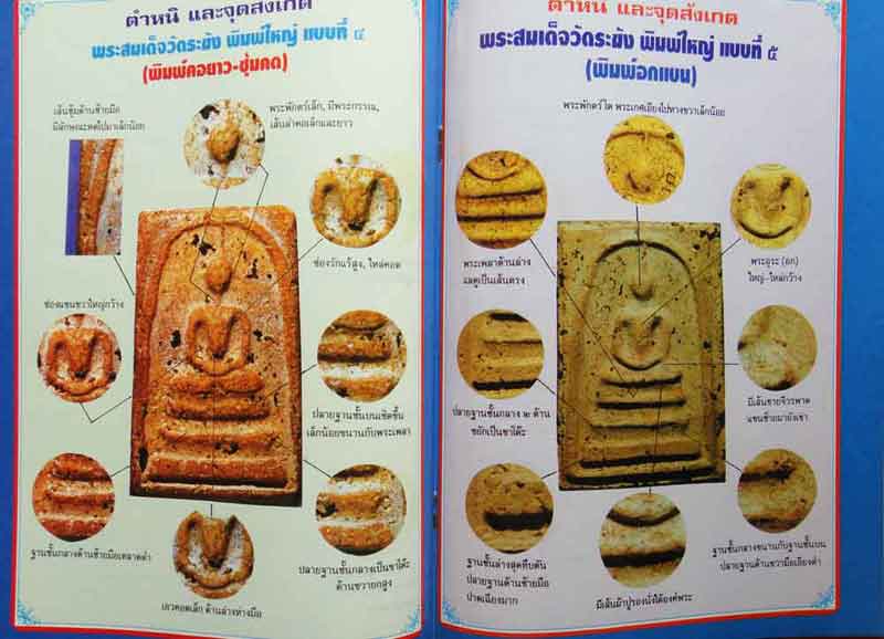 หนังสือมหาโพธิ์ ชี้เอกลักษณ์-ตำหนิ พระเครื่อง ชุดที่ 1