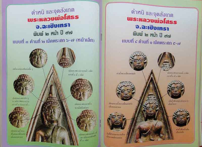 หนังสือมหาโพธิ์ ชี้เอกลักษณ์-ตำหนิ พระเครื่อง ชุดที่ 3