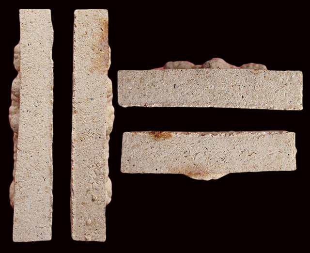 พระผงพิมพ์เทวดาหกเศียร เนื้อผงพรายกุมาร หลวงพ่อสาคร มนุญโญ วัดหนองกรับ จ.ระยอง ปี ๒๕๔๘