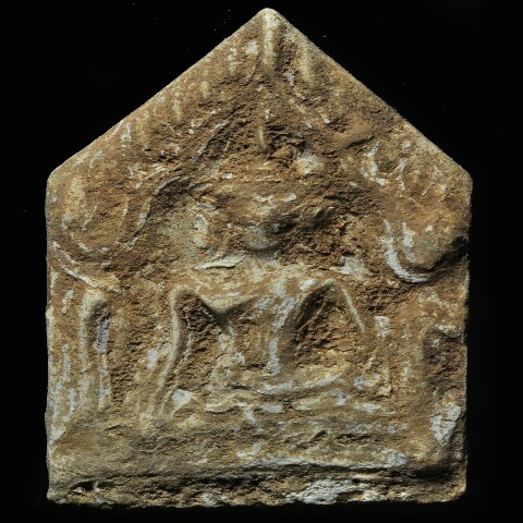 พระขุนแผนเคลือบ กรุวัดอัมพวัน