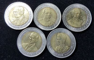 เหรียญ10บาทที่ระลึก5วาระไม่ซ้ำครับ