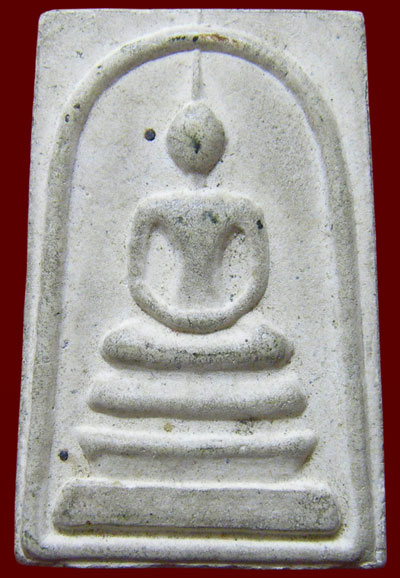 พระสมเด็จ พิมพ์ใหญ่ เกศทะลุซุ้ม หลัง จปร ปี 35 ฝังตะกรุด