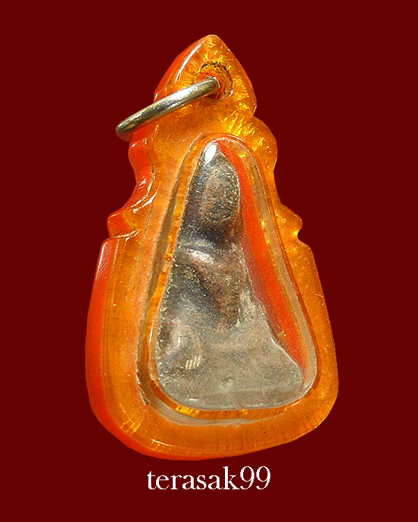 พระท่ากระดานน้อย กรุศาลเจ้า จ. ราชบุรี สนิมแดง ราคาเบาๆ