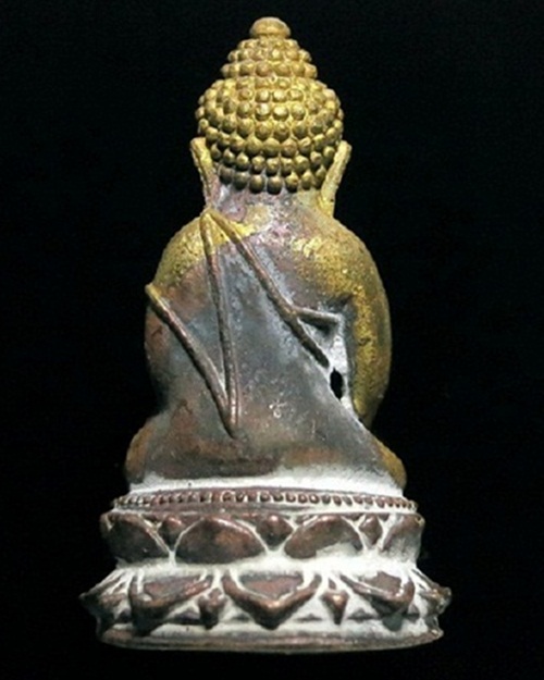 พระกริ่งญาณรังสี สมเด็จพระญาณสังวรฯ รุ่น มหาบารมี ๗๘ เนื้อฝาบาตร ปี๓๕ วัดบวรฯ กทม.