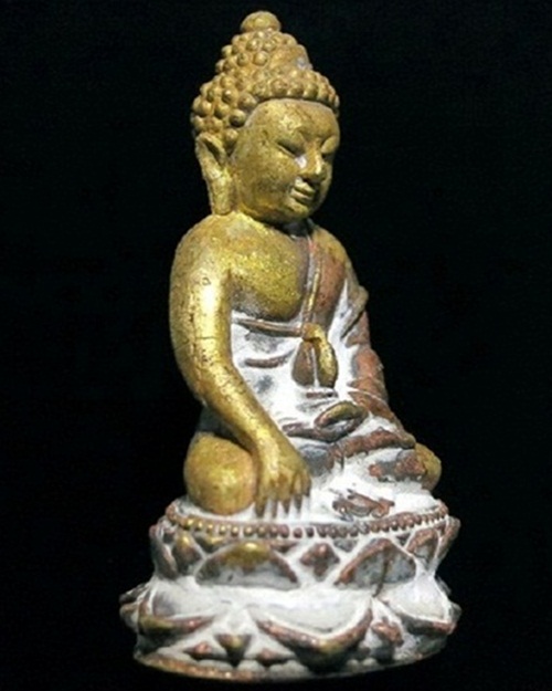 พระกริ่งญาณรังสี สมเด็จพระญาณสังวรฯ รุ่น มหาบารมี ๗๘ เนื้อฝาบาตร ปี๓๕ วัดบวรฯ กทม.