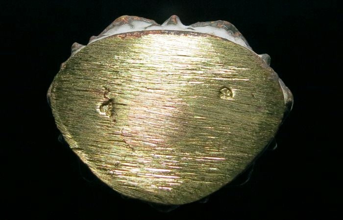 พระกริ่งญาณรังสี สมเด็จพระญาณสังวรฯ รุ่น มหาบารมี ๗๘ เนื้อฝาบาตร ปี๓๕ วัดบวรฯ กทม.