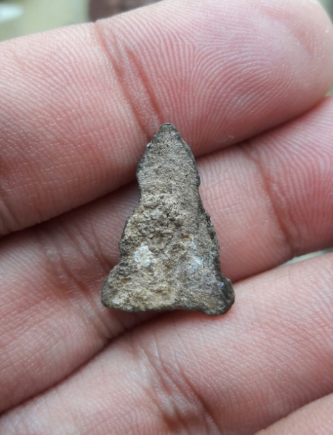 พระกรุเชตุพล หน้าโหนก สุโขทัย เนื้อชินเงิน