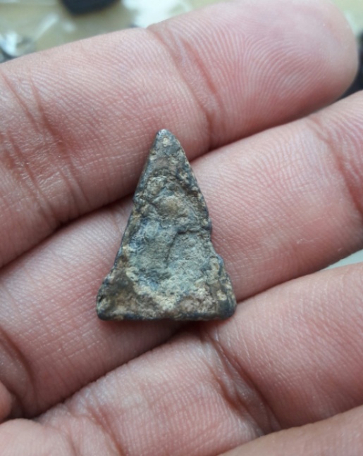 พระกรุเชตุพล หน้าโหนก สุโขทัย เนื้อชินเงิน(2)